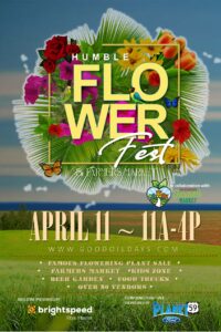 HUMBLE FLOWER FEST poster